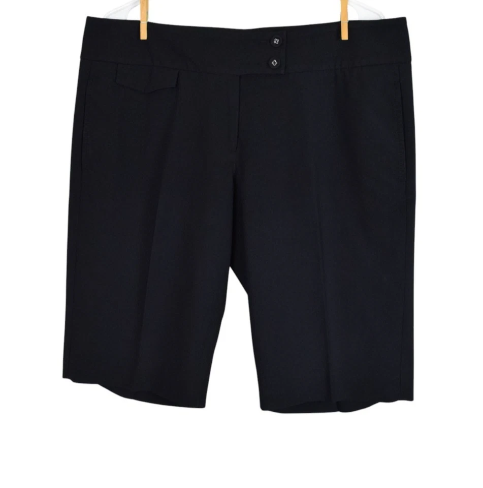 Pantalón Corto Bermudas Ginny Negro CABI 893 Talla 12 Foto 2 de 4