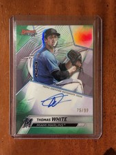 2025 Bowman's Best #B25-TW Thomas White Green Refractor Autograph /99