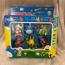 Pokemon Moncolle Set M Figura Lote Slowking Marill TOMY Figuras Retro De Colección