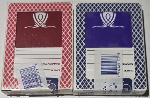 WYNN LAS VEGAS CASINO PLAYING CARDS 1 BURGANDY DECK 1 PURPLE DECK 1 BROWN DECK