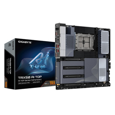 GB TRX50 AI TOP AMD sTR5 支持 AMD 锐龙 Threadripper PRO 7000 CPU-