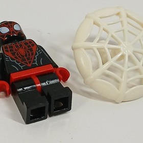 LEGO Marvel Spider Man Miles Morales Minifigure from 2015 set 76036 Red Hands