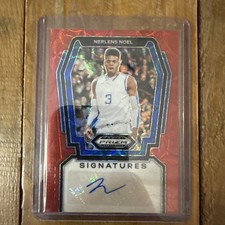 Nerlens Noel Auto /88 2024 Panini Prizm Draft Picks Signatures Red Prizm Auto
