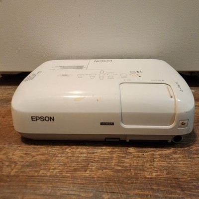 EX70 Epson LCD Projector H285A white High Definition - Working READ