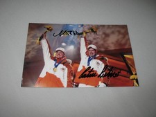 Patric Leitner + Alexander Resch GER 1.OS 2002 Tobogganing Photo ORIGINAL