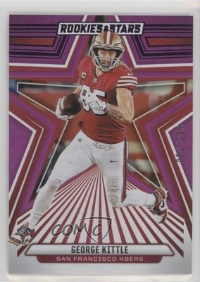 2024 Panini Rookies & Stars Purple 83/299 George Kittle #84 0nr3
