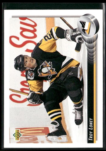 1992 Upper Deck Troy Loney #208 card