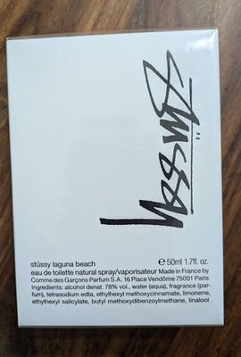 CDG & STUSSY LAGUNA BEACH EAU DE TOILETTE 1.7 fl oz 50ML NEW | eBay