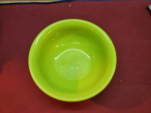 Vtg Fiesta Fiestaware Lime Green Serving Vegetable Mixing Bowl 8.5” USA
