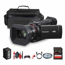 Panasonic HC-X1600 UHD 4K HDMI Lightweight Compact Camcorder with 24x Zoom 
