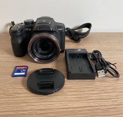 Panasonic LUMIX DMC-FZ38 12.1MP 18x Zoom Digital Bridge Camera 4GB