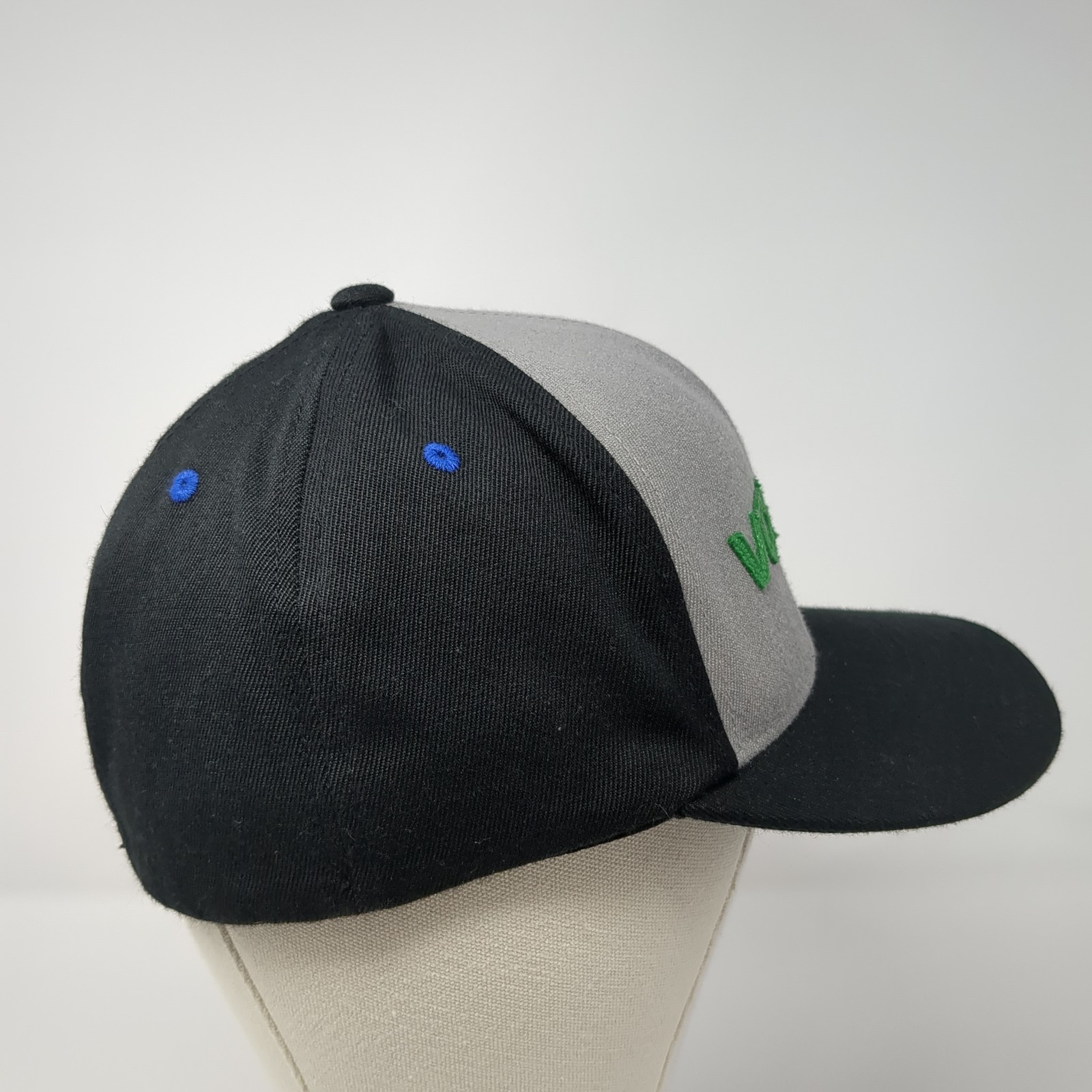 Volcom Fitted Baseball Hat Black Medium Flexfit C… - image 5