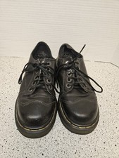 Vtg Y2K Dr. Martens Air Wair 8651 Black Oxford 5 Eyelet Lace Up Men 6 Women 7 Y