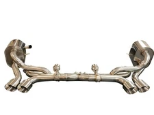 Fits Porsche 991.1 Carrera 3.4L 3.8L PSE 12-16 Top Speed Catback Exhaust W/Valve