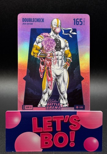 Bo Jackson Battle Arena DOUBLECHECK "Aaron Rodgers" Bubble Gum BF #BGBF-31