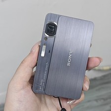 Sony Cybershot DSC-T700 10MP Digital Camera 4x Optical Zoom w/SD Card,Charger