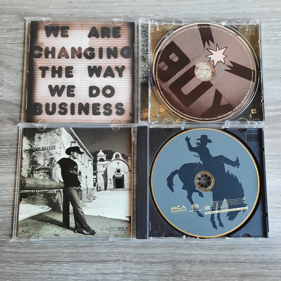 Country CD Lot of 8 – Crossover & Contemporary Stars – Chicks, Bryan, Urban Foto 3 de 4