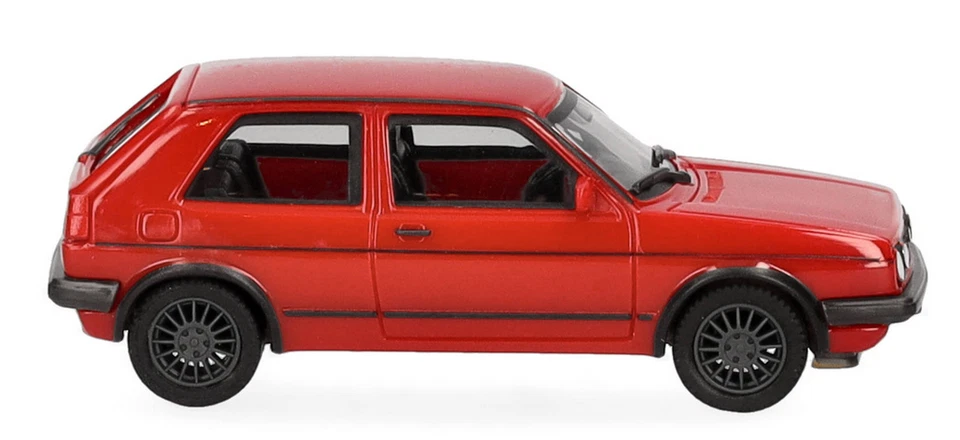 HERPA - Voiture de couleur rouge métallisé - VOLKSWAGEN Golf II GTI tornado -... - Photo 4/4