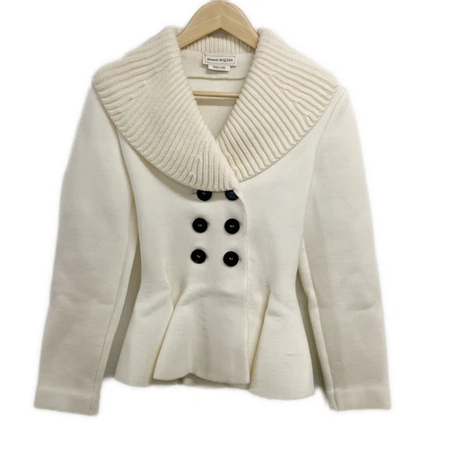 Cappotto donna bianco originale ALEXANDER McQUEEN