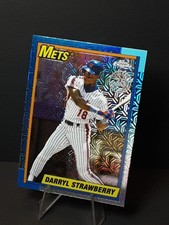 2025 Topps Update Silver Pack Mojo Darryl Strawberry #U90C-87 1990