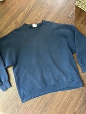 Vintage Pro Spirit Sweats Sweatshirt Men Large Black Crewneck Made In USA