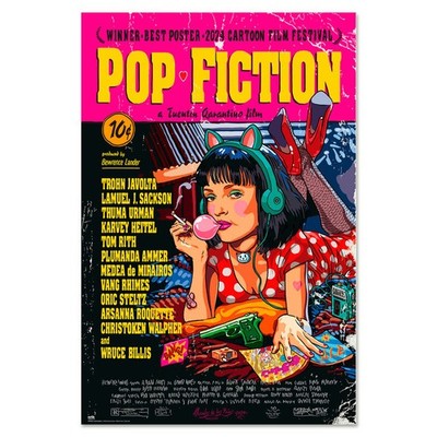Pop-Fiction-Plakat Erik
