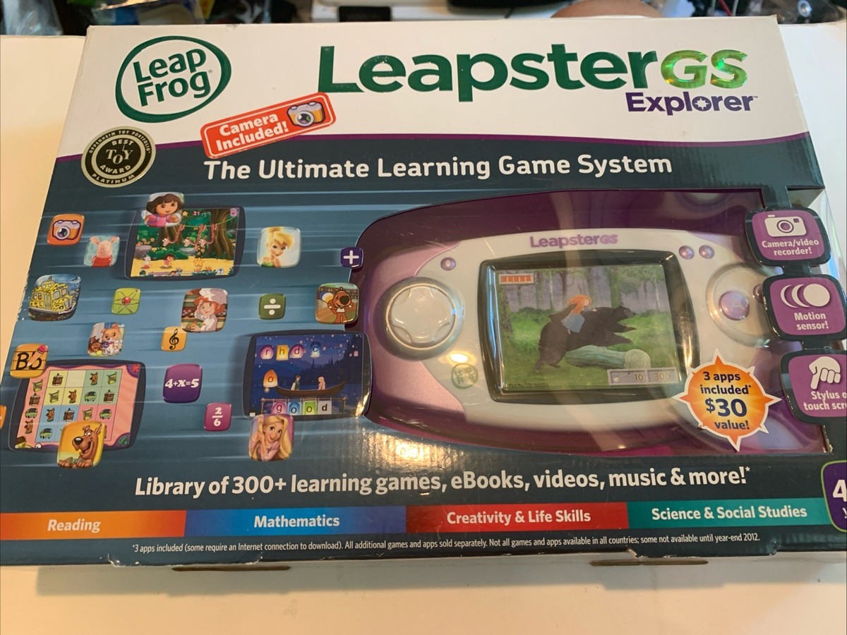 Sealed LeapFrog LeapsterGS Explorer Learning Game System - Pink