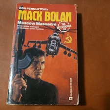 Nine "Mack Bolan" Paperbacks by Don Pendleton 
