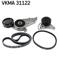 SKF Keilrippenriemensatz VKMA 31122 für AUDI SKODA VW PASSAT 4B2 SUPERB 3B2 A4 1