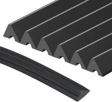 Billiards K66 Rubber Bumpers Pool Table Rail Cushions Set of 6 Bumpers Replace