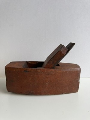 Antiker Holzblock / Sarghobel - EMIP
