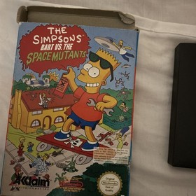 The Simpsons Bart Vs The Space Mutants Nintendo NES  FRA Sans notice