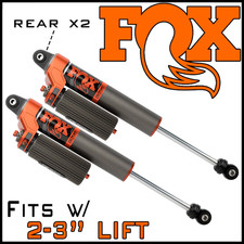 Fox 3.0 Race Internal Bypass Rear Shocks Fit 18-26 Jeep Wrangler Jl W2-3 Lift