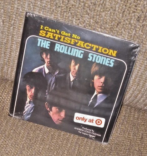 Rolling Stones 4" record I Can't Get No Satisfaction 2025 tiny vinyl Sealed