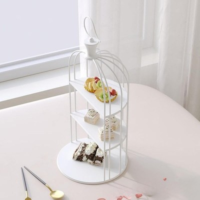 Vogelkäfig Ständer Kuchenständer Eisen Vogelkäfig Design Ornament Kuchenhalter Serviertablett
