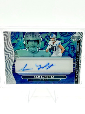 2024 Illusions Sam Laporta Auto  96/99 Prodigy Endorsements Lions #PE-SLA