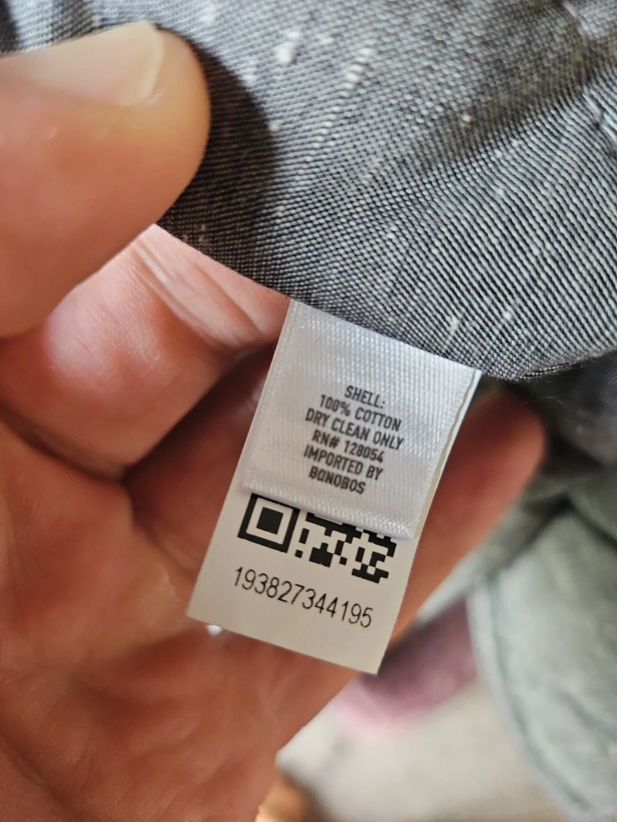 Men's Bonobos Quilted Standard Fit Shacket Black And White Herringbone XXL - product detail image 3