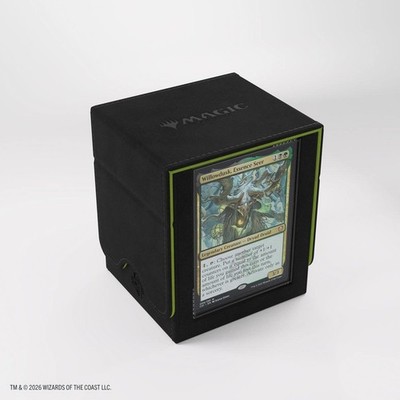 Deck Box Squire Plus Gamegenic 100+ XL Strixhaven Black / Green Magic mtg