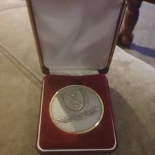 SCOONIE 1951 GOLF CLUB MEDALLION Boxed 60mm vintage