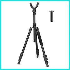 Hunting Rest V Yoke Shooting Sticks with 360° Rotate Height Adjustable 9"- 69...