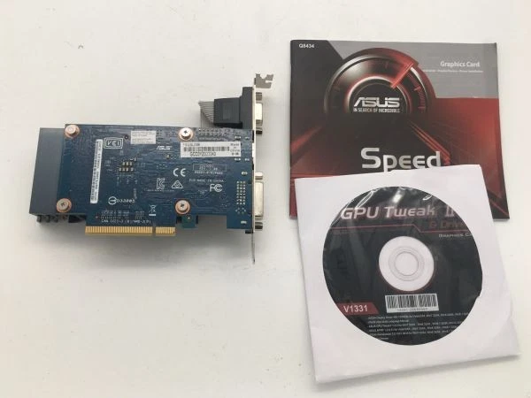 Asus gt 710 2gb ddr3 pci express nvidia manual cd extra low bracket - Image 2 of 4