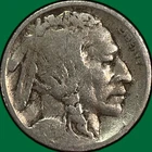 1924-D Buffalo Nickel Good G Coin, Scratch #39057