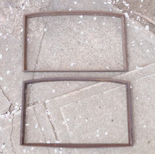 1931 Model A Ford Slant Ws 4dr Rear Door Window Garnish Moldings Original Pair