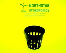 50 2" INCH NET CUP POTS HYDROPONIC GARDEN SYSTEM  GROW KIT super fast shipping
