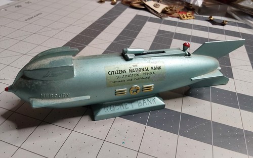 Duro Mechincal Bank Mercury Rocket Bank Slatington PA