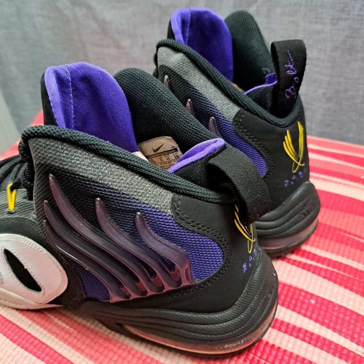 nike sonic flight purple venom