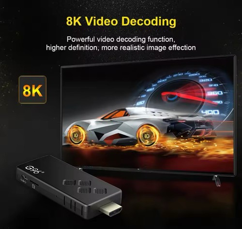 G96 TV Stick Android 13.0 Dual-Band Player Bluetooth Voice TV BOX Google Voice - Picture 6 of 11