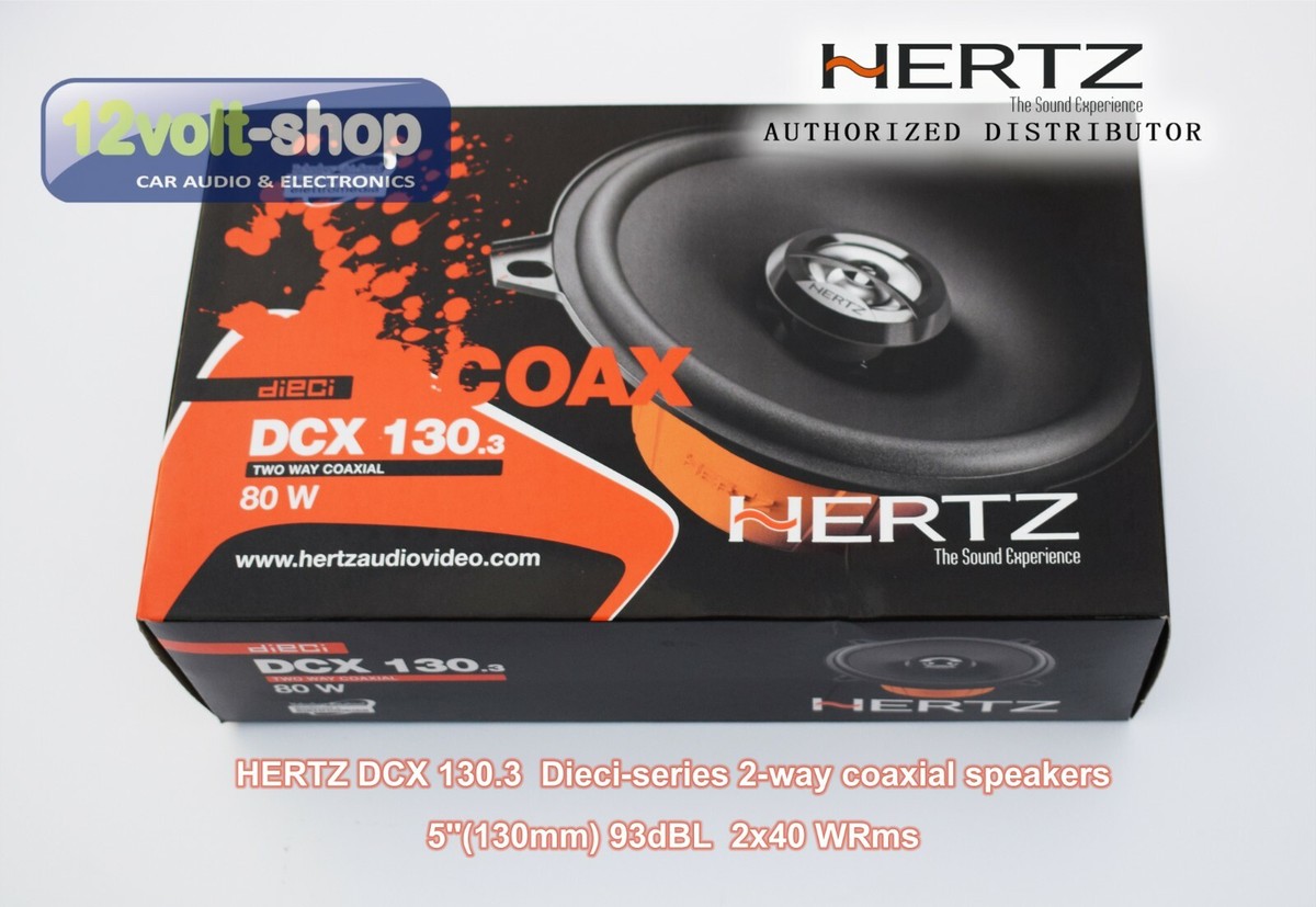 Hertz DCX130.3 Dieci 5