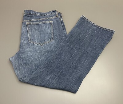 Old Navy Jeans Womens Size 18 Short Mid Rise Original Diva Bootcut FLAW! READ!