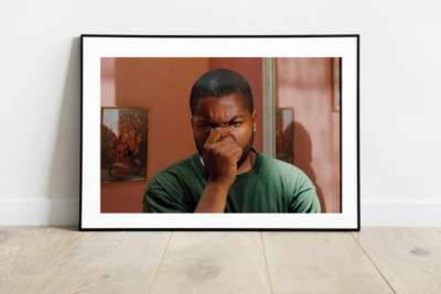 FRIDAY Ice Cube Movie Poster- Funny Bathroom Print Art ItStinks in here